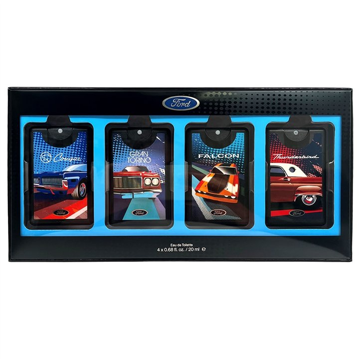 Set Ford: Cougar, Eau De Toilette, For Men, 20 ml + Falcon, Eau De Toilette, For Men, 20 ml + Gran Torino, Eau De Toilette, For 