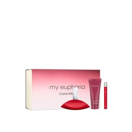 Set Calvin Klein: My Euphoria, Eau De Parfum, For Women, 100 ml + My Euphoria, Eau De Parfum, For Women, 10 ml + My Euphoria, Hy