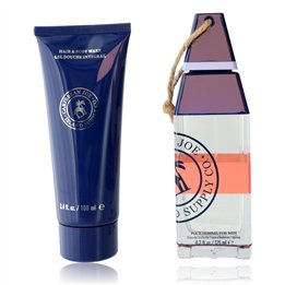 Set Caribbean Joe: Island Supply Musk, Eau De Toilette, For Men, 125 ml + Island Supply Musk, Shower Gel & Shampoo 2-In-1, 100 m