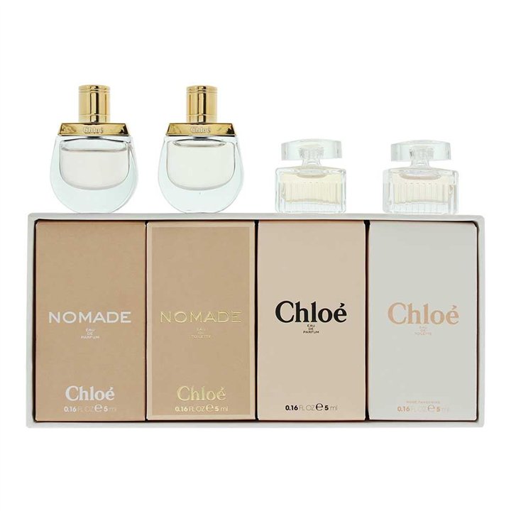 Set Chloe: Signature, Eau De Toilette, For Women, 5 ml *Miniature + Nomade, Eau De Toilette, For Women, 5 ml *Miniature + Nomade
