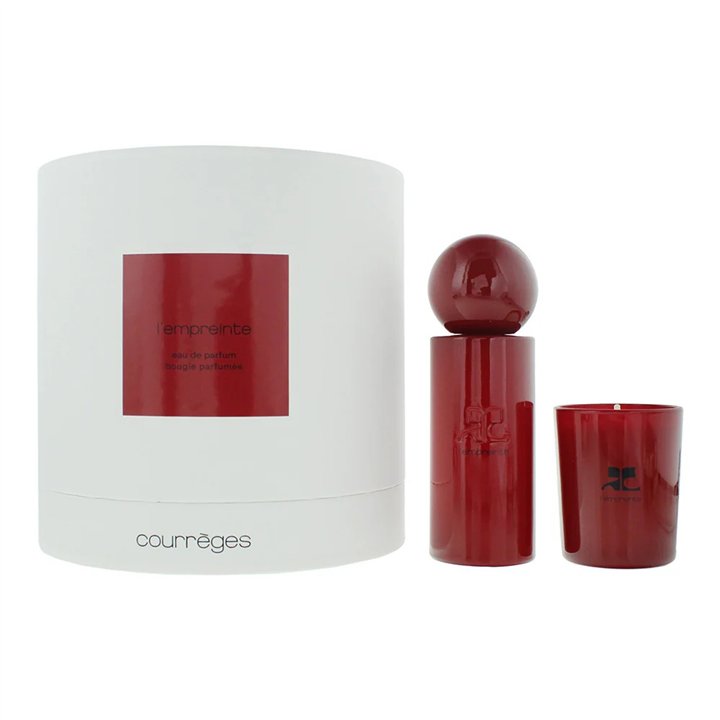 Set Courreges: L'Empreinte, Eau De Parfum, Unisex, 100 ml + L'Empreinte, Scented Candle, 75 g - Teknashop Ltd