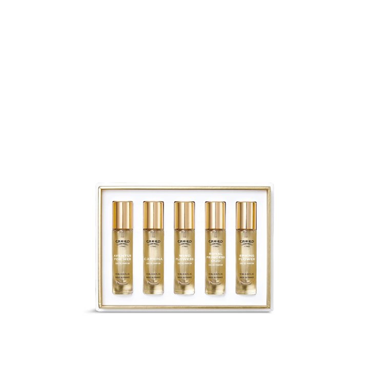 Set Creed: Wind Flowers, Eau De Parfum, For Women, 10 ml + Royal Princess Oud, Eau De Parfum, For Women, 10 ml + Carmina, Eau De