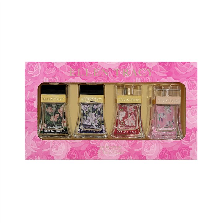 Set Ellen Tracy: Sparkling, Eau De Parfum, For Women, 15 ml + Strong, Eau De Parfum, For Women, 15 ml + Sensational, Eau De Parf