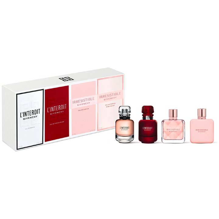 Set Givenchy: L'Interdit, Eau De Parfum, For Women, 10 ml *Miniature + L' Interdit Rouge, Eau De Parfum, For Women, 10 ml *Minia