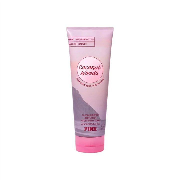 Victoria's Secret, Pink Coconut Woods, Moisturizing, Body Lotion, 236 ml - Teknashop Ltd