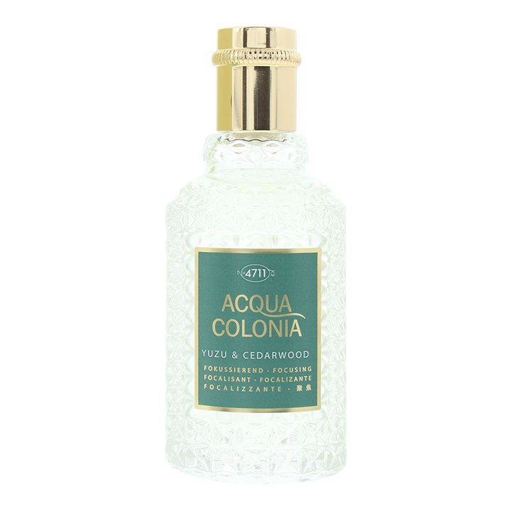 4711, Acqua Colonia Yuzu & Cedarwood, Eau De Cologne, Unisex, 50 ml - Teknashop Ltd