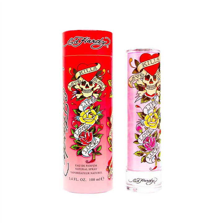 Christian Audigier, Ed Hardy Women, Eau De Parfum, For Women, 100 ml - Teknashop Ltd