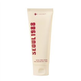 K-Secret, Seoul 1988, Snail Mucin 93% + Rice, Hydrating & Soothing, Cream, For Face, 100 ml - Teknashop Ltd