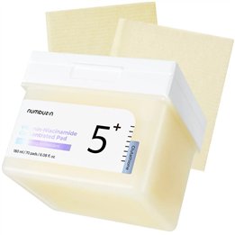 Numbuzin, No.5 Vitamin-Niacinamide Concentrated, Antioxidant, Cleansing Pads - Teknashop Ltd