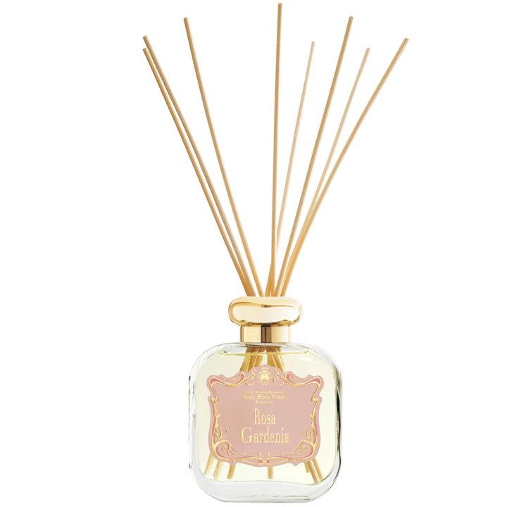 Santa Maria Novella, Rosa Gardenia, Aroma Reed Diffuser, 250 ml - Teknashop Ltd