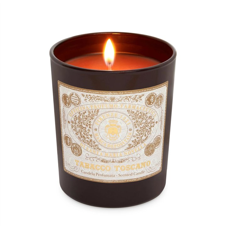 Santa Maria Novella, Tabacco Toscano, Scented Candle, 250 g - Teknashop Ltd