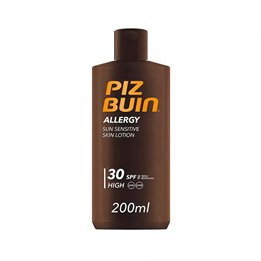 Piz Buin, Allergy, Sun Protection, Sunscreen Lotion, SPF 30, UVA & UVB, 200 ml - Teknashop Ltd