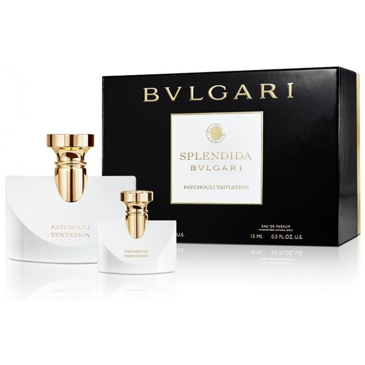 Set Bvlgari:  + Splendida Patchouli Tentation, Eau De Parfum, For Women, 15 ml *Miniature - Teknashop Ltd