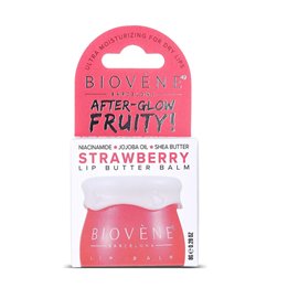 Biovene, Strawberry + Niacinamide, Lip Balm, 8 g - Teknashop Ltd