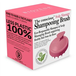 Biovene, The Conscious Shampooing Brush, Scalp Brush, Pink - Teknashop Ltd