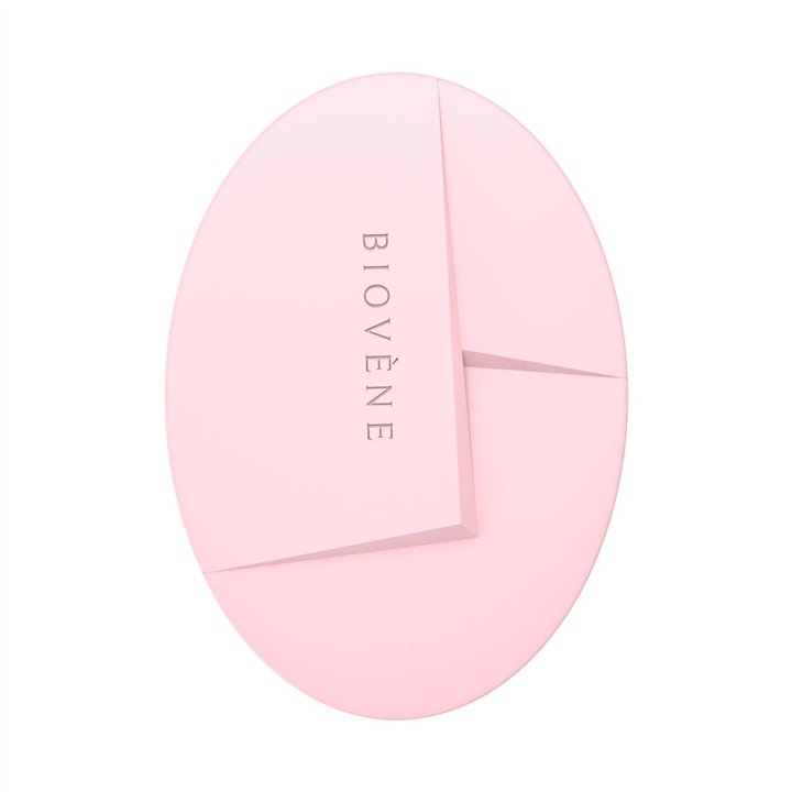 Biovene, The Conscious, Compact, Hair Brush, Ice Pink, Detangles - Teknashop Ltd