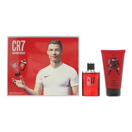 Set Cristiano Ronaldo: CR7, Eau De Toilette, For Men, 30 ml + CR7, Shower Gel, For All Skin Types, 150 ml - Teknashop Ltd