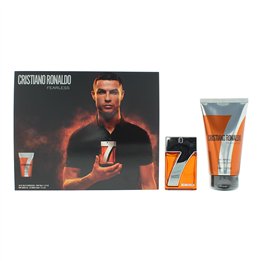 Set Cristiano Ronaldo: CR7 Fearless, Eau De Toilette, For Men, 30 ml + CR7 Fearless, Shower Gel, For All Skin Types, 150 ml - Te