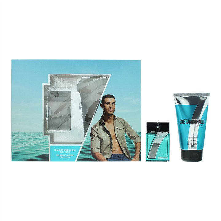 Set Cristiano Ronaldo: CR7 Origins, Eau De Toilette, For Men, 30 ml + CR7 Origins, Shower Gel, 150 ml - Teknashop Ltd