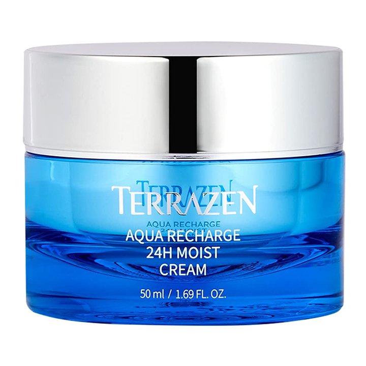 Terrazen, Aqua Recharge, 24-Hour Moisturizing, Water Cream, Face, 50 ml - Teknashop Ltd