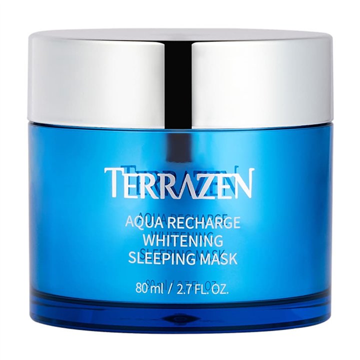 Terrazen, Aqua Recharge, Brightening, Night Sleeping Mask, 80 ml - Teknashop Ltd