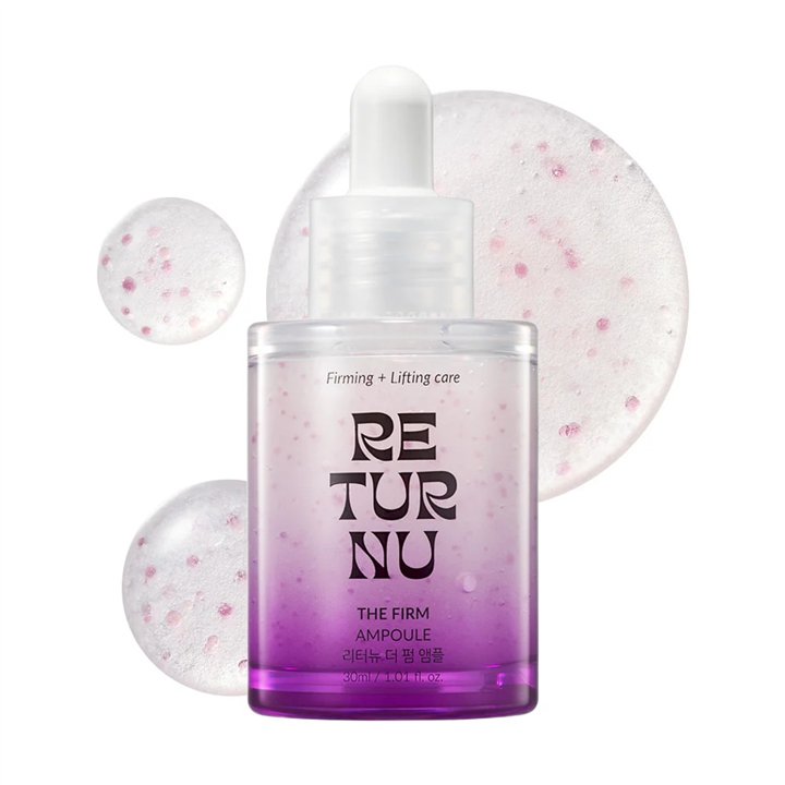 Returnu, The Firm, Firming, Ampoules Treatment Serum, Firming, For Face, For Women, 30 ml - Teknashop Ltd