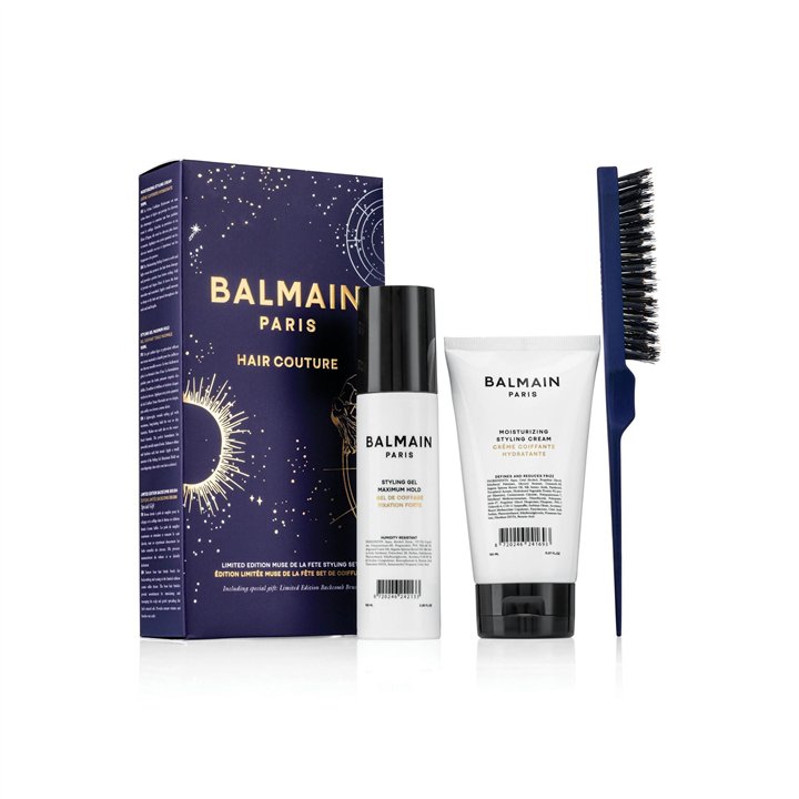 Set Balmain Professionnel: Balmain Professionnel, Panthenol, Hair Styling Gel, For Styling, Strong Hold, 100 ml + Moisturizing, 