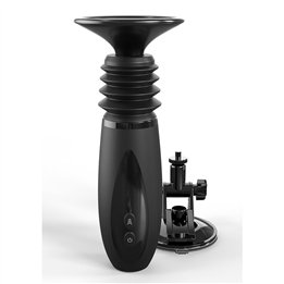FETISH FANTASY SERIES - BODY DOCK THRUSTER DILDO CLAMP WITH 7 PUSH MODES BLACK - D-241524 - Teknashop Ltd