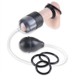 FETISH FANTASY SERIES - SUCTION GLAND SERIES WITH ENHANCING RINGS - PD2103-23 - Teknashop Ltd