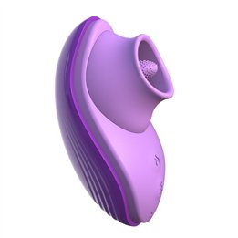 FANTASY FOR HER - HER SILICONE FUN TONGUE PURPLE - PD4956-12 - Teknashop Ltd