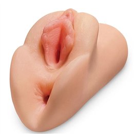 PDX PLUS - PERFECT PUSSY DOUBLE STROKER NATURAL VAGINA AND ANUS MASTURBATOR - D-228482 - Teknashop Ltd