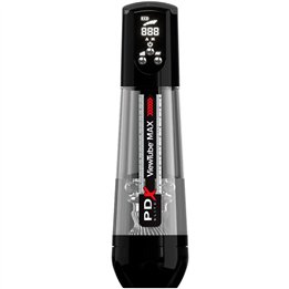 PDX ELITE - VIEWTUBE MAX VIEW AUTOMATIC MASTURNADOR WITH TRANSPARENT SUCTION - RD553-23 - Teknashop Ltd