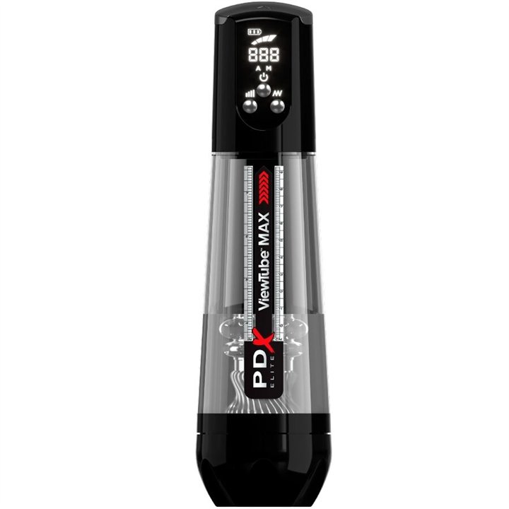 PDX ELITE - VIEWTUBE MAX VIEW AUTOMATIC MASTURNADOR WITH TRANSPARENT SUCTION - RD553-23 - Teknashop Ltd