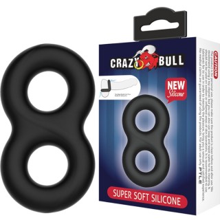 CRAZY BULL - DOUBLE INFINITY SILICONE RING - D-218747 - Teknashop Ltd