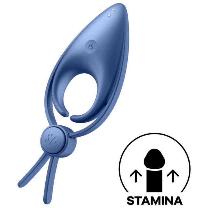 SATISFYER - SNIPER RING VIBRATOR BLUE - D-231415 - Teknashop Ltd