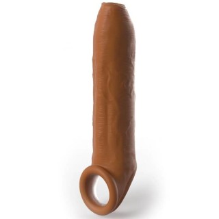 PIPEDREAMS - SLEEVE UNCUT 17,78 CM W STRAP CARAMEL - D-233126 - Teknashop Ltd