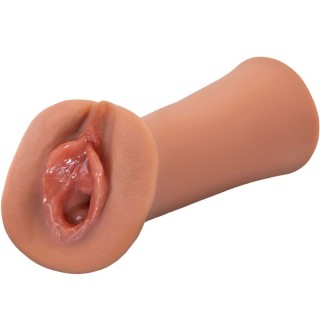 FETISH FANTASY EXTREME - JUICY SNATCH STROKER SILICONE CARAMEL - D-236656 - Teknashop Ltd