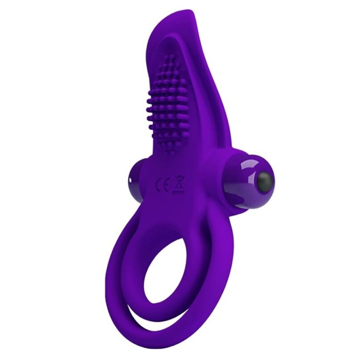 PRETTY LOVE - PURPLE VIBRATING PENIS RING - D-237569 - Teknashop Ltd
