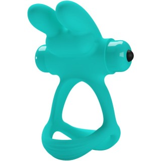 PRETTY LOVE - DANTE GREEN RABBIT VIBRATOR RING - D-238082 - Teknashop Ltd