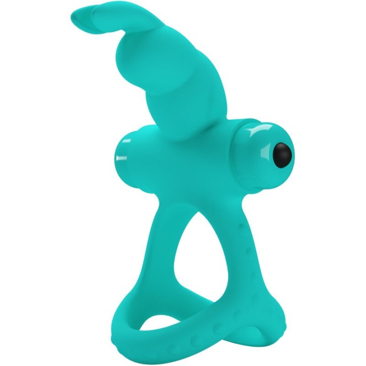 PRETTY LOVE - FIGGY GREEN RABBIT VIBRATOR RING - D-238083 - Teknashop Ltd