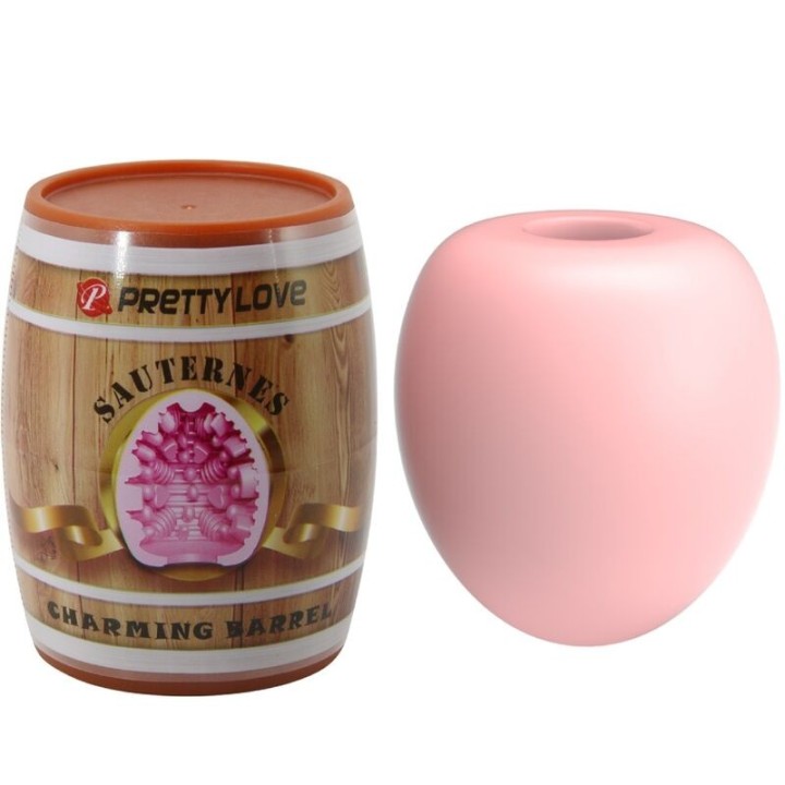 PRETTY LOVE - MALE MASTURBATOR EGG PINK MODEL 2 - D-241865 - Teknashop Ltd