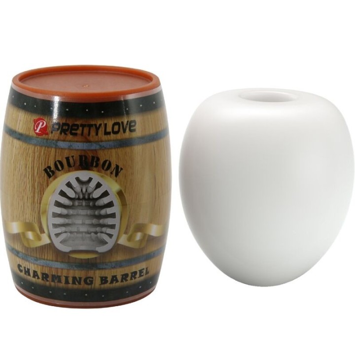 PRETTY LOVE - MALE MASTURBATOR EGG WHITE MODEL 2 - D-241867 - Teknashop Ltd