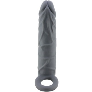 PRETTY LOVE - REALISTIC SKIN PENIS SLEEVE DARK GREY - D-241903 - Teknashop Ltd