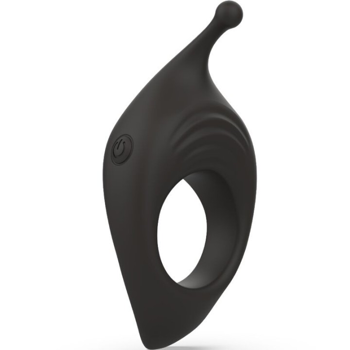 B SWISH - BCHARMED RHYTHM INFINITE DELUXE PENIS RING 15 VIBRATIONS BLACK - D-241915 - Teknashop Ltd
