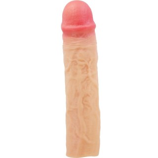 PRETTY LOVE - DEREK PENIS SLEEVE WITH 7.6 CM EXTENSION FLESH - D-242496 - Teknashop Ltd