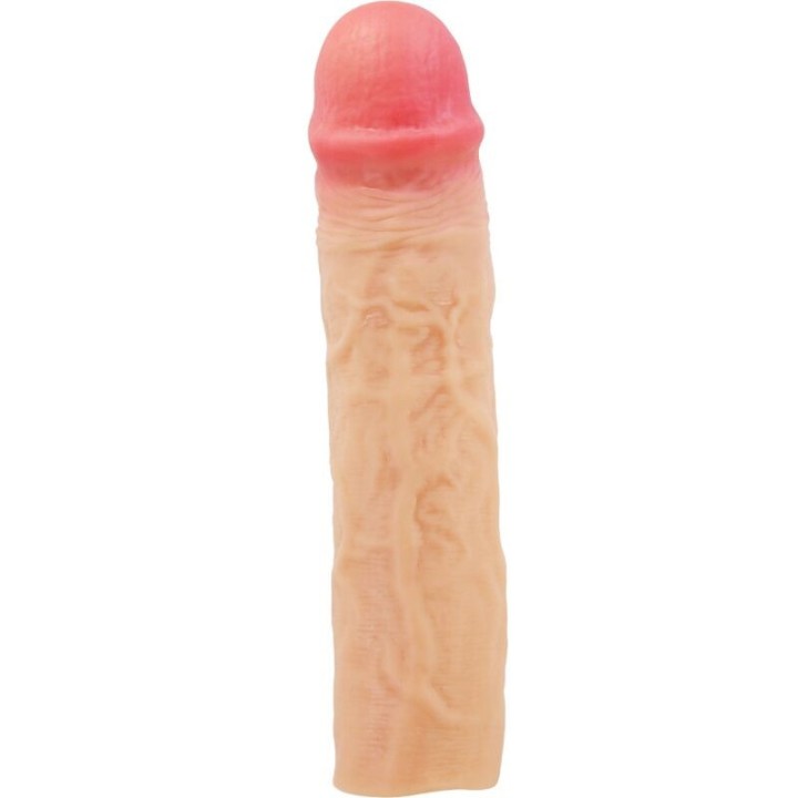 PRETTY LOVE - DEREK PENIS SLEEVE WITH 7.6 CM EXTENSION FLESH - D-242496 - Teknashop Ltd