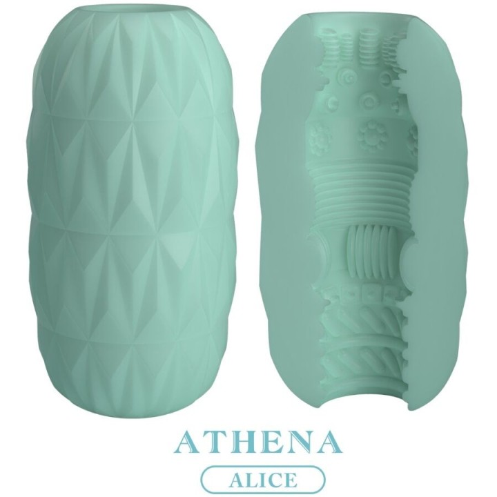 PPRETTY LOVE - ATHENA ALICE MALE MASTURBATOR TURQUOISE - D-242740 - Teknashop Ltd