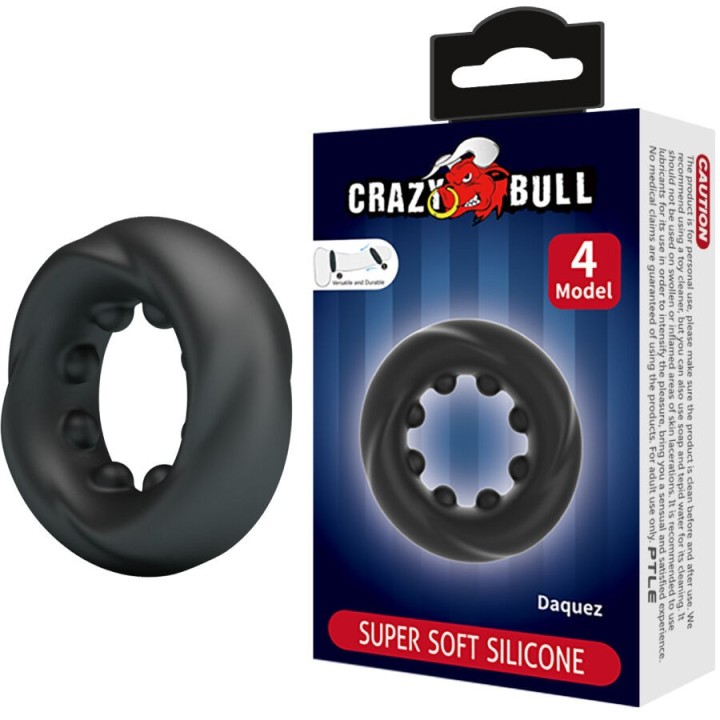 CRAZY BULL - DAQUEZ SILICONE RING MODEL 4 - D-243836 - Teknashop Ltd
