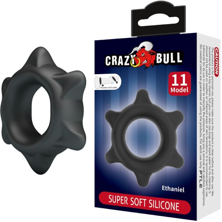 CRAZY BULL - ETHANIEL SILICONE RING MODEL 11 - D-243837 - Teknashop Ltd