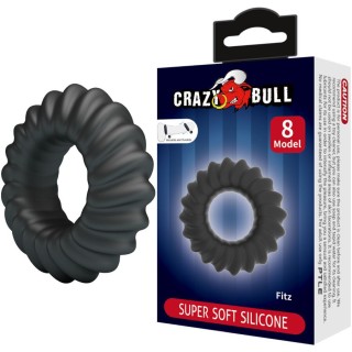 CRAZY BULL - FITZ SILICONE RING MODEL 8 - D-243838 - Teknashop Ltd